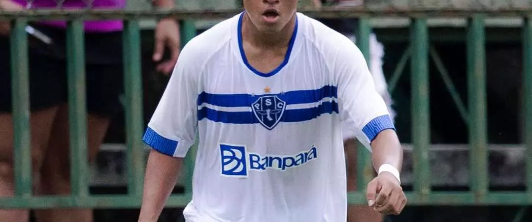Atacante Thalyson, do Paysandu, passa por período de testes no Palmeiras