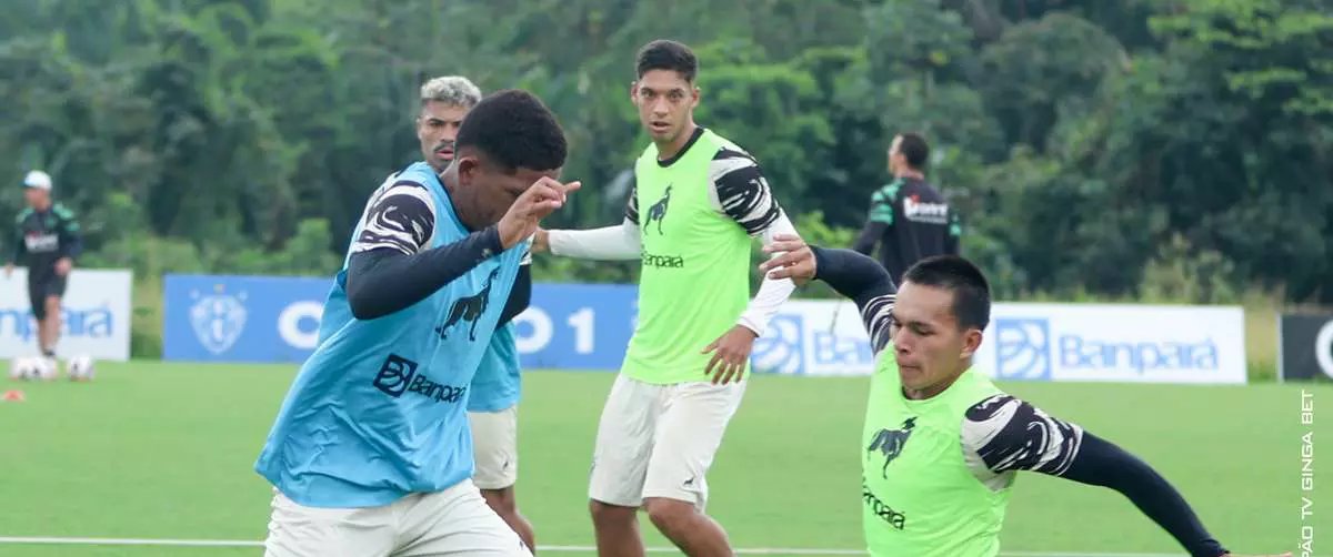 Miguel Ângelo, promessa bicolor, se prepara para a final do Campeonato Paraense